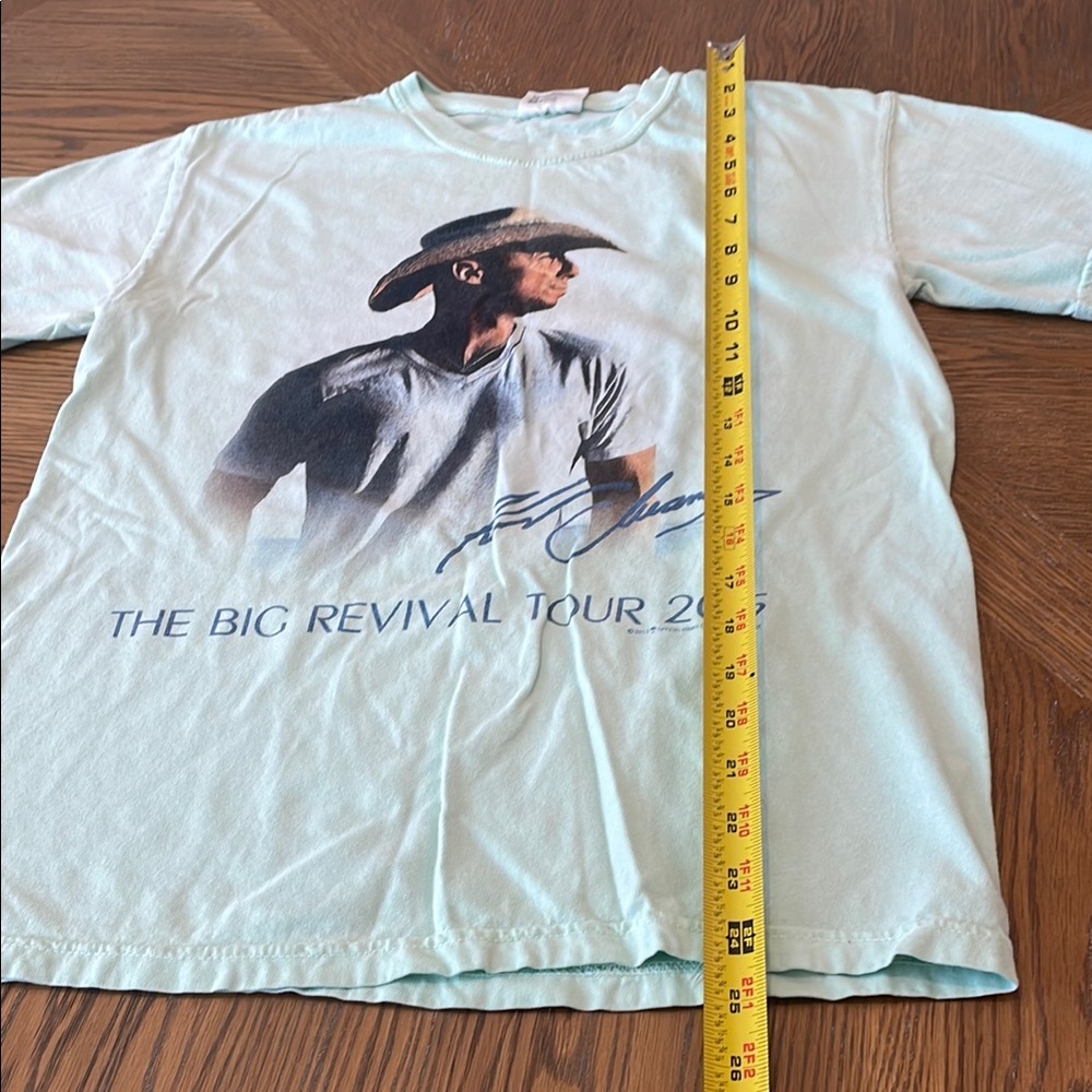 The Big Revival Tour 2015 Light Blue T-Shirt - Picture 5 of 5